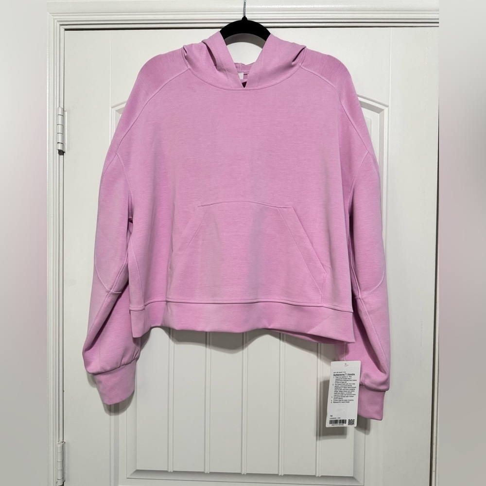 NWT Lululemon Softstreme Hoodie in Vitapink